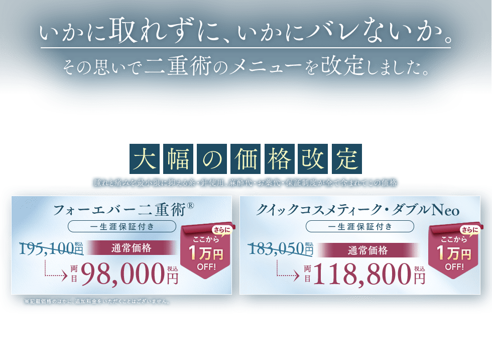 二重整形・目元整形