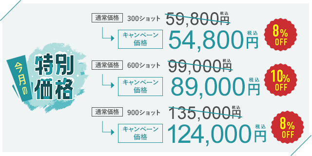 今月のキャンペーン