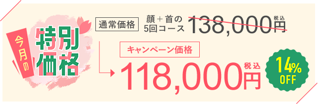 今月のキャンペーン