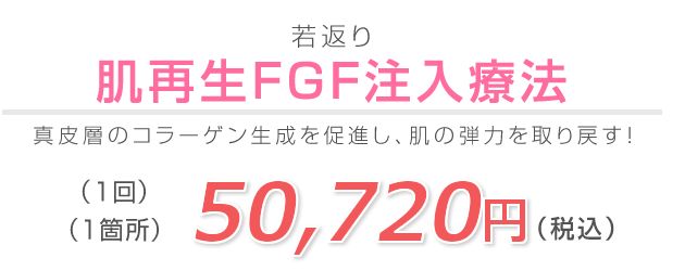 肌再生FGF注入療法