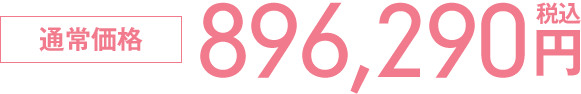 通常価格880,000円税込